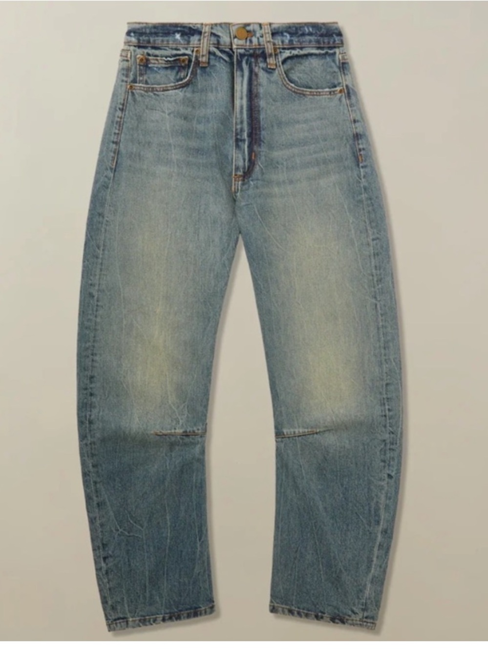 Road to Nowhere Pilon Japar Barrel Jeans